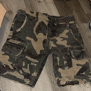 Jordan Craig Camo Cargo Shorts boys 8